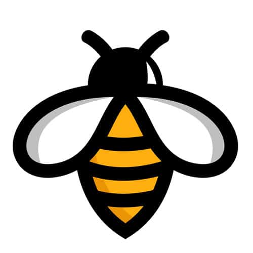 bumble bee icon - Home